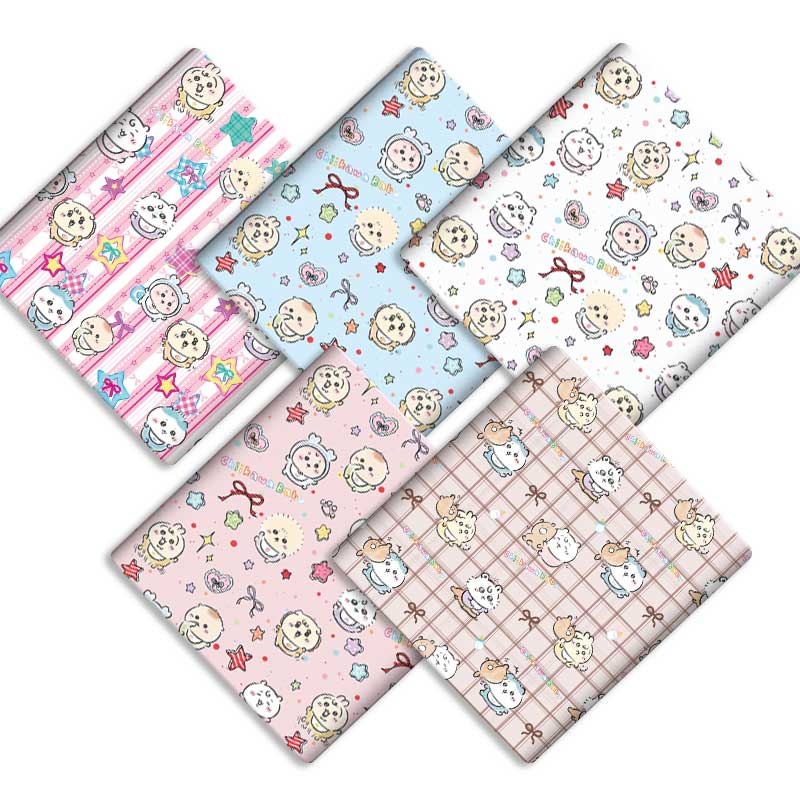 Sewing In Textile - Tkanina poliestrowa z motywami z kreskówek