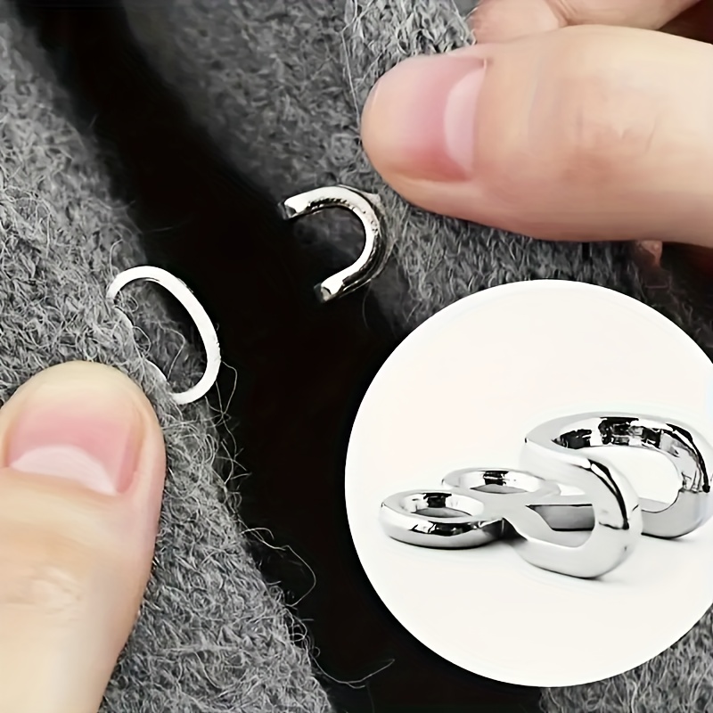 Hook Eye Fastener - 50 zestawów metalowych, niewidocznych zapięć z