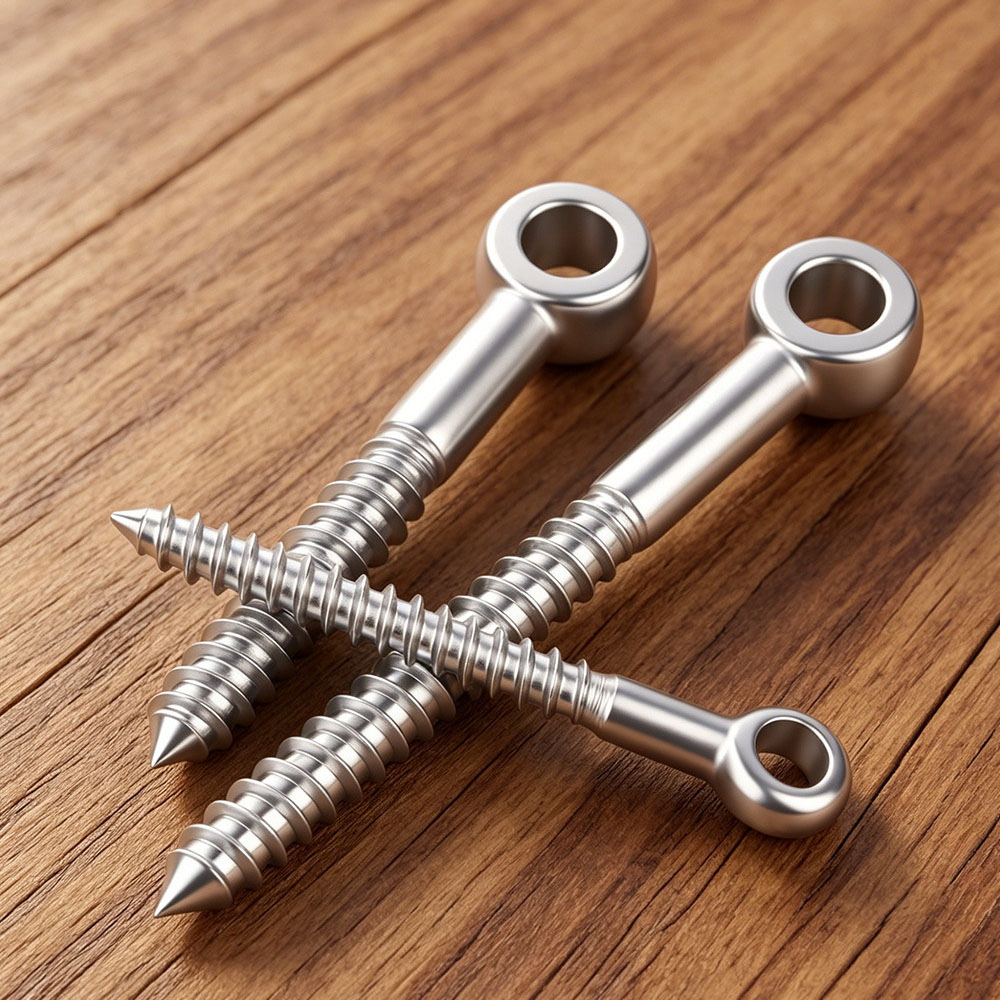 Hook Eye Fastener - Śruby oczkowe ze stali nierdzewnej 316