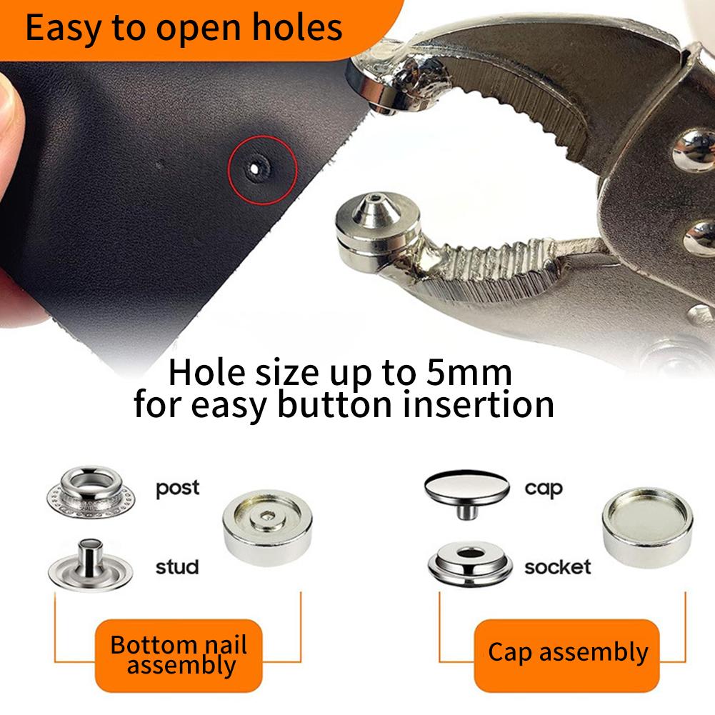 Szczypce do zatrzasków ze stal – Snap Button Plier recenzja i cena