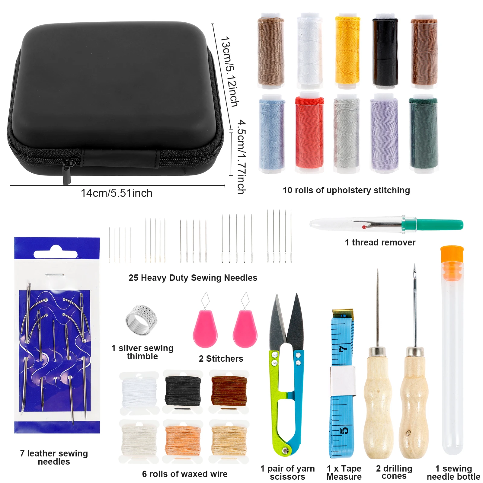 Zestaw do naprawy tapicerki sk – Leather Needle Heavy recenzja i cena