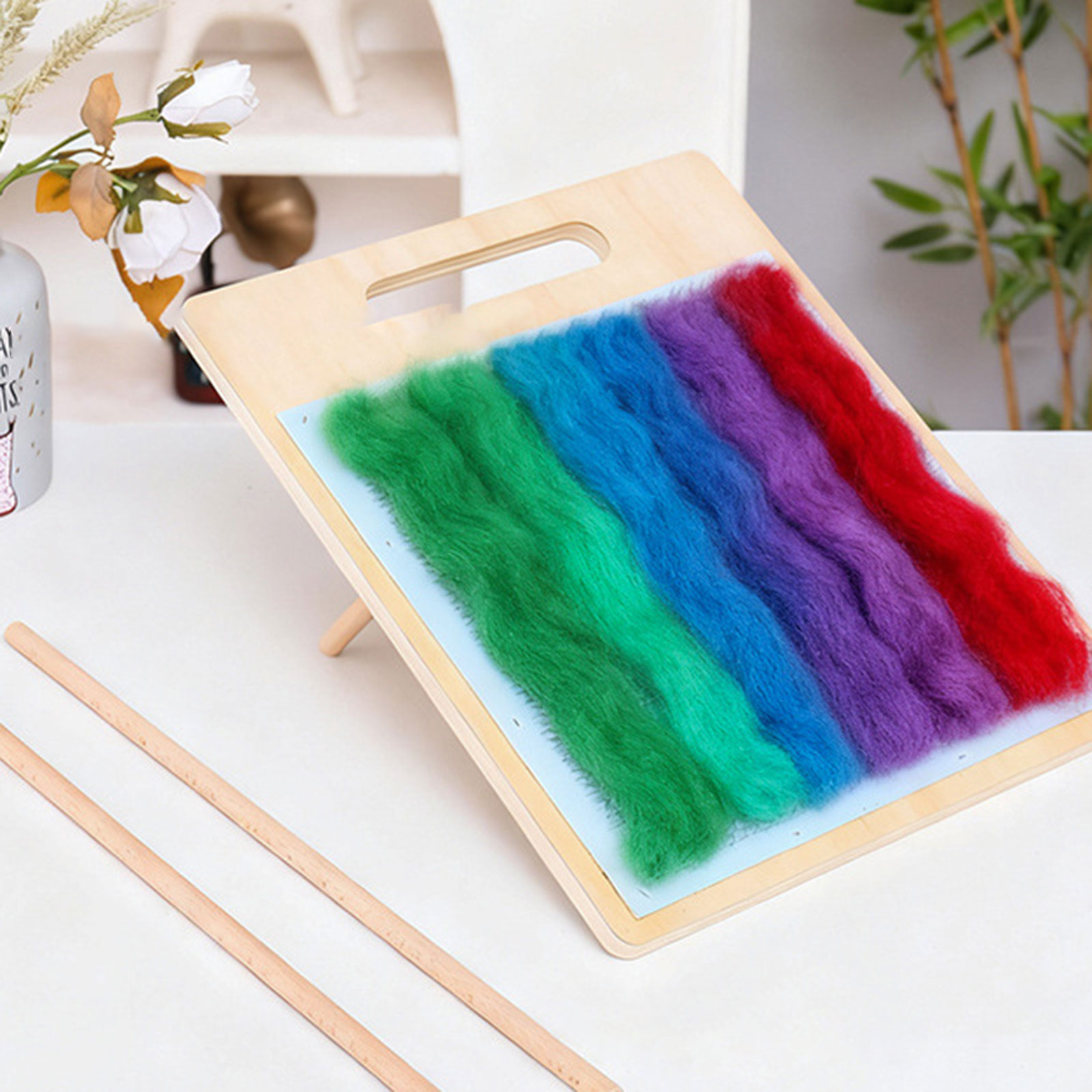 Deska do mieszania wełny, drew – Textile Sewing Support recenzja i cena