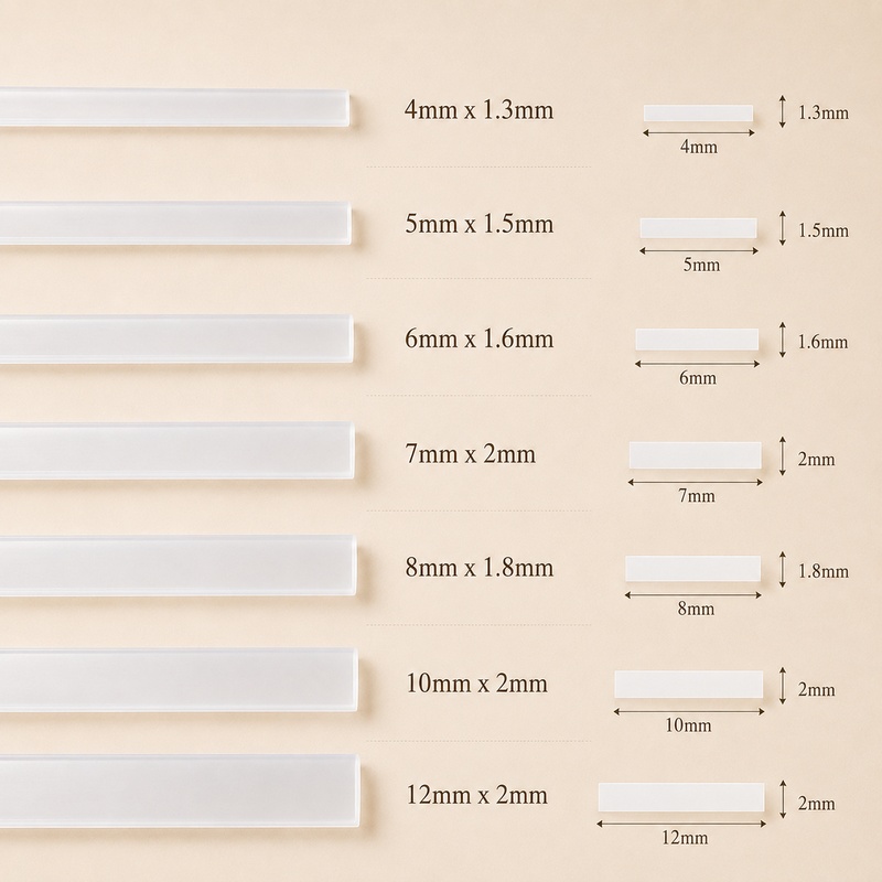 20M 4-12mm Przezroczysta Plast – Textile Sewing Support recenzja i cena