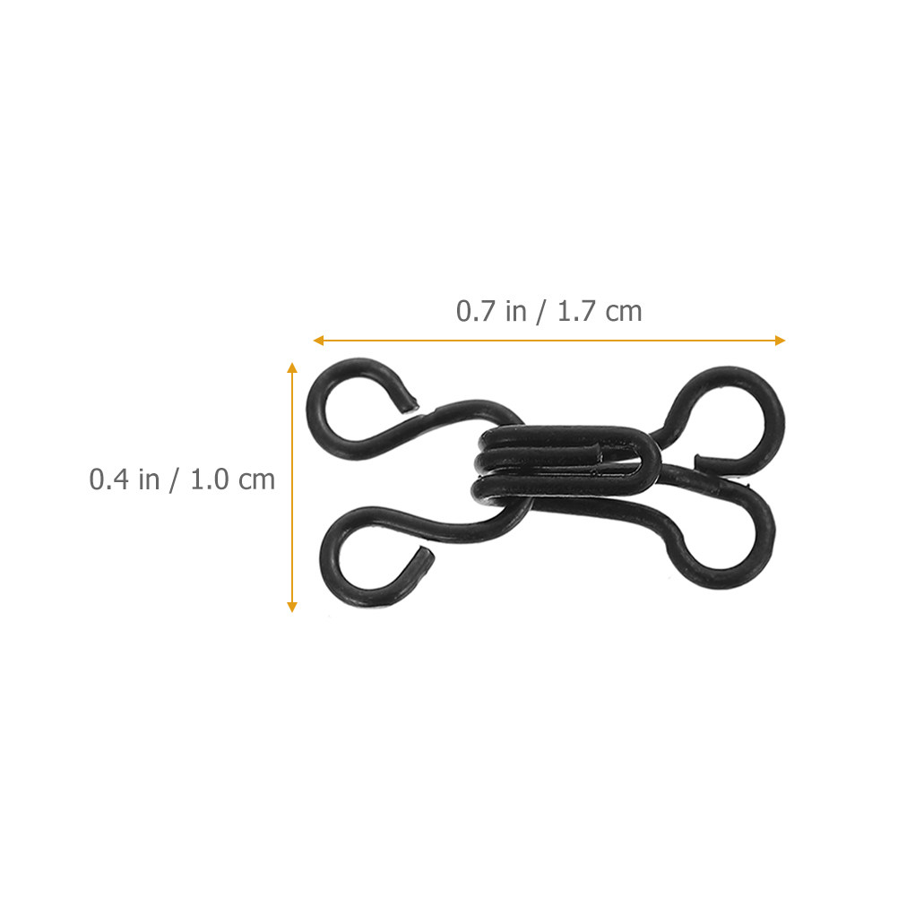 120 szt. Haczyki do ubrań, ocz – Hook Eye Fastener recenzja i cena