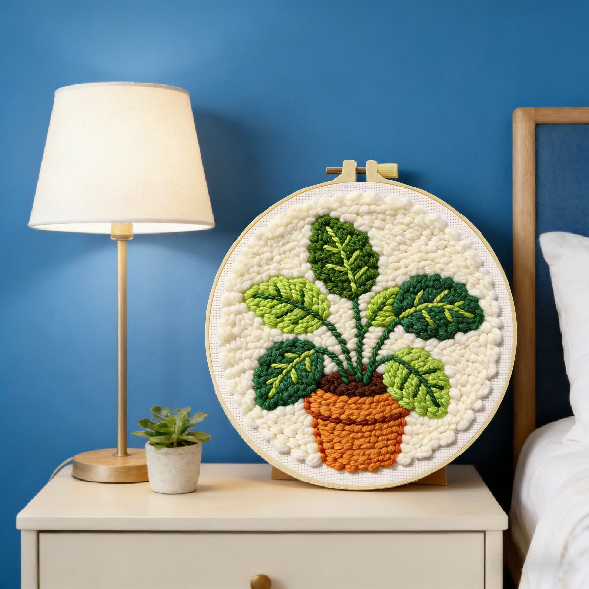 Zestaw do haftowania igłą punc – Sewing Textile Art recenzja i cena