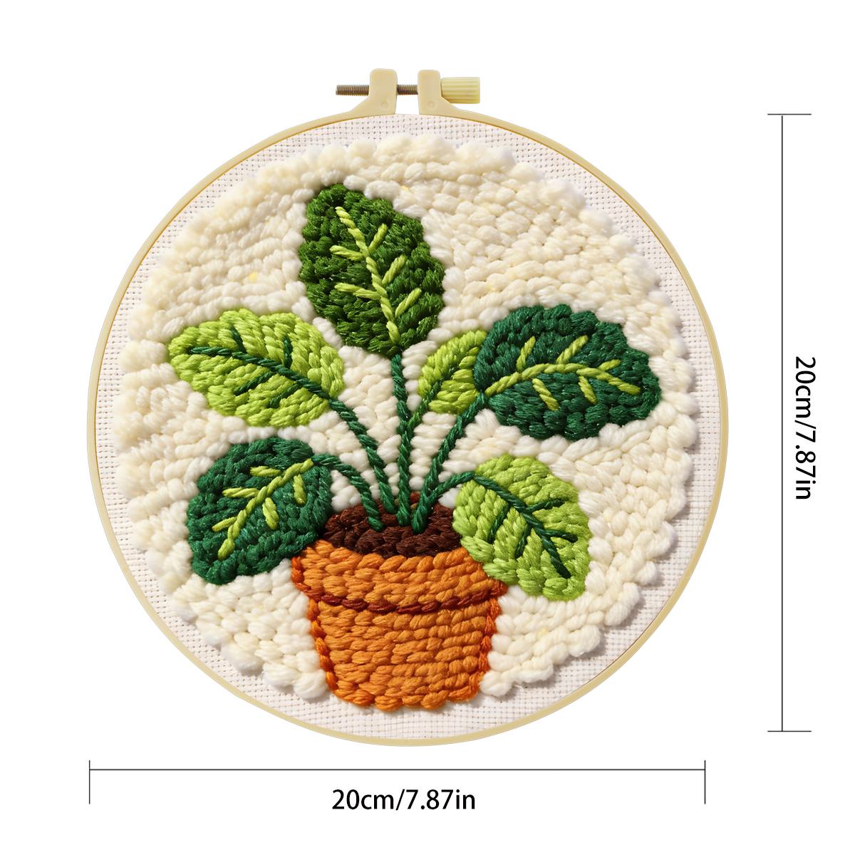 Zestaw do haftowania igłą punc – Sewing Textile Art recenzja i cena