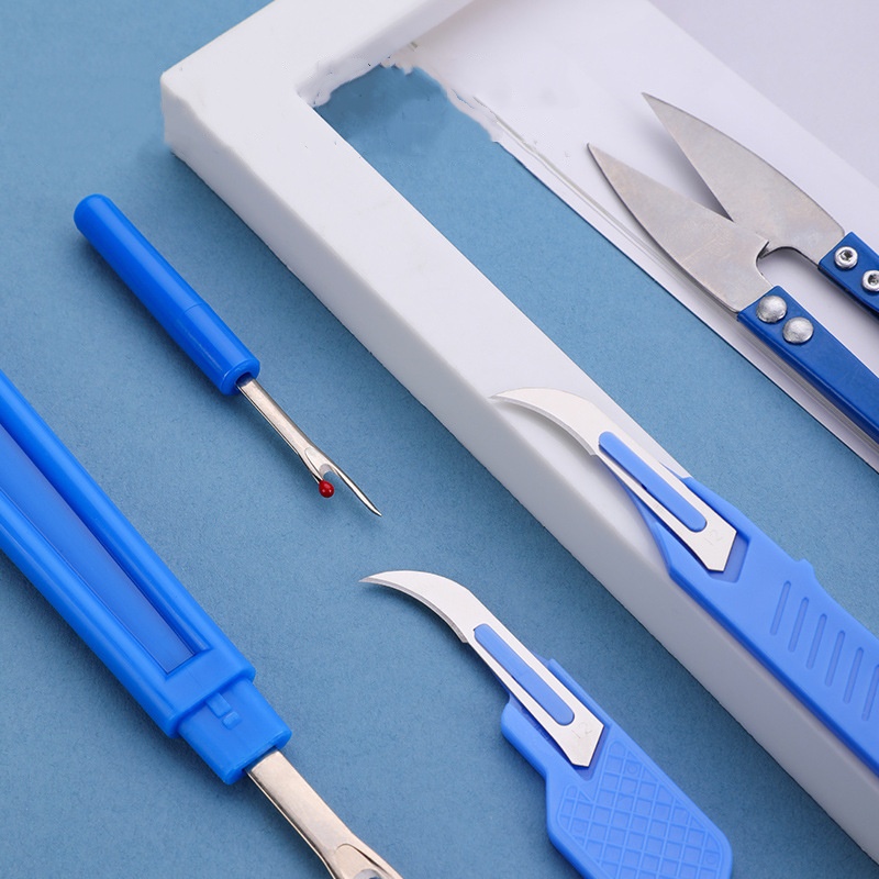 5-częściowy niebieski zestaw d – Sewing Kit recenzja i cena