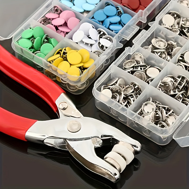 Zestaw 101 metalowych zatrzask – Snap Button Plier recenzja i cena