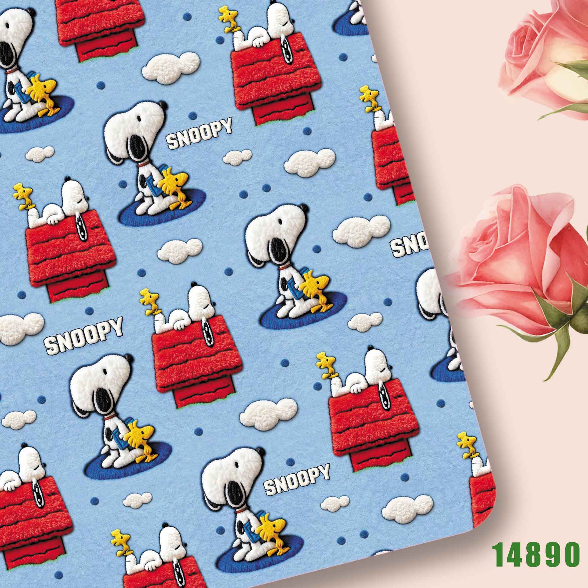 Tkanina TAKARA TOMY Snoopy 140 – Sewing In Textile recenzja i cena