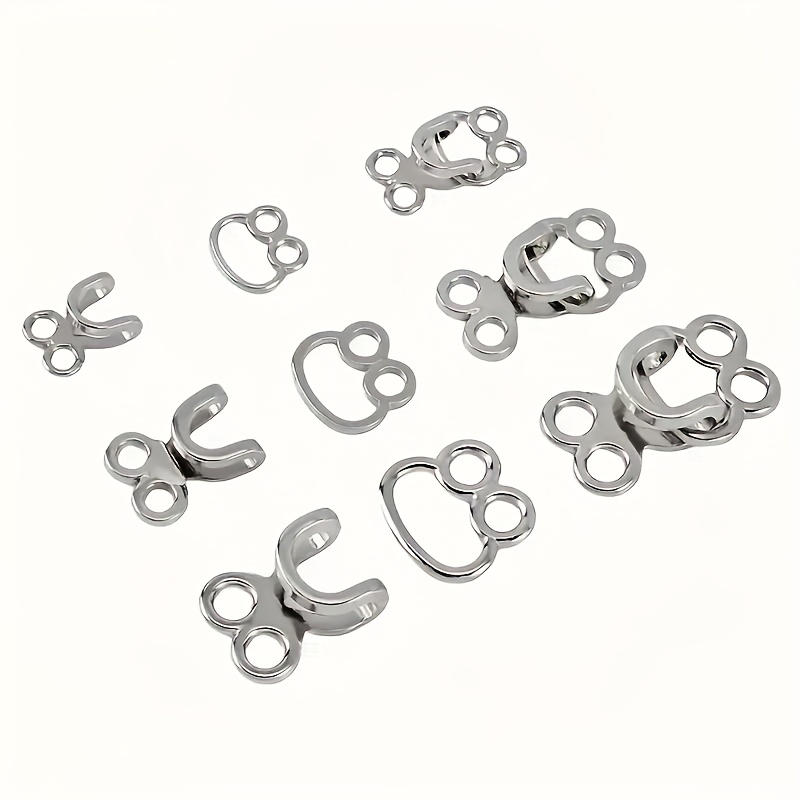 50 zestawów metalowych, niewid – Hook Eye Fastener recenzja i cena
