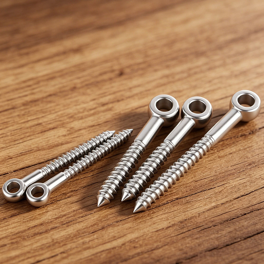 Śruby oczkowe ze stali nierdze – Hook Eye Fastener recenzja i cena