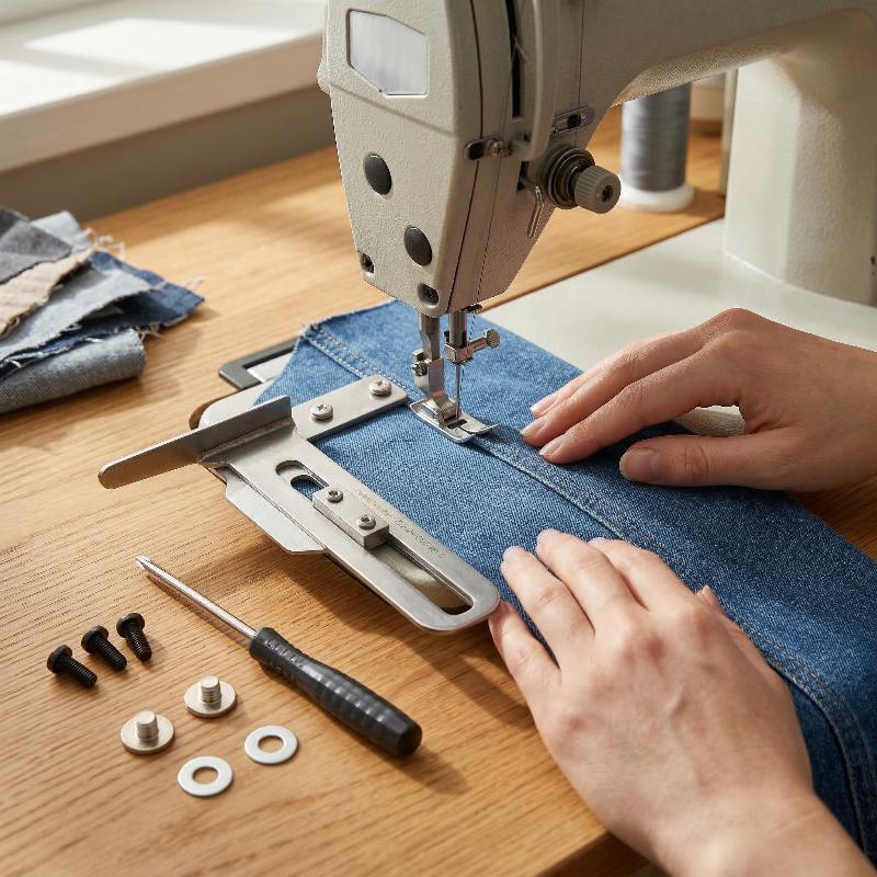 Zestaw stopki zygzakowej z trz – Sewing In Textile recenzja i cena