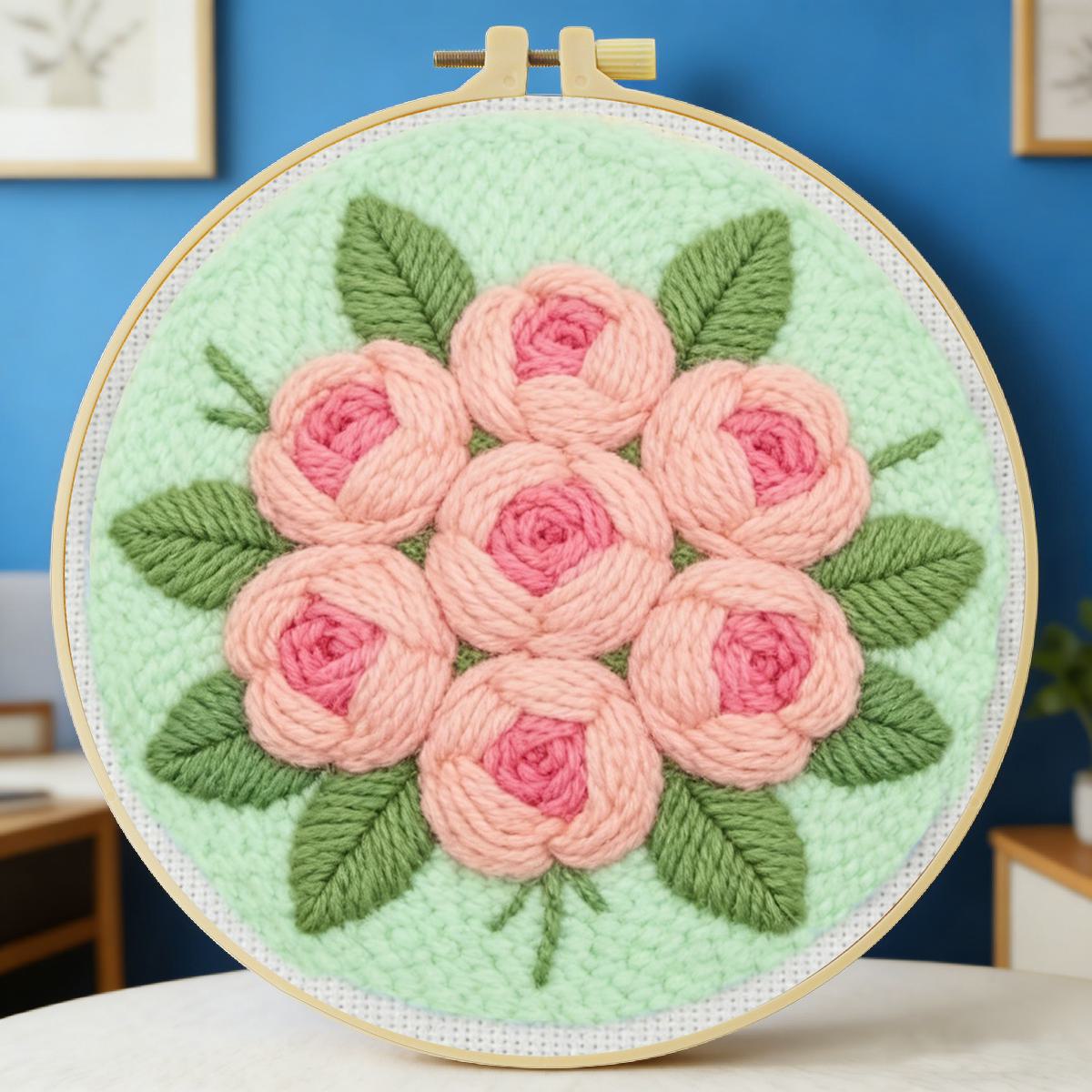 Zestaw do haftowania punch nee – Sewing Textile Art recenzja i cena